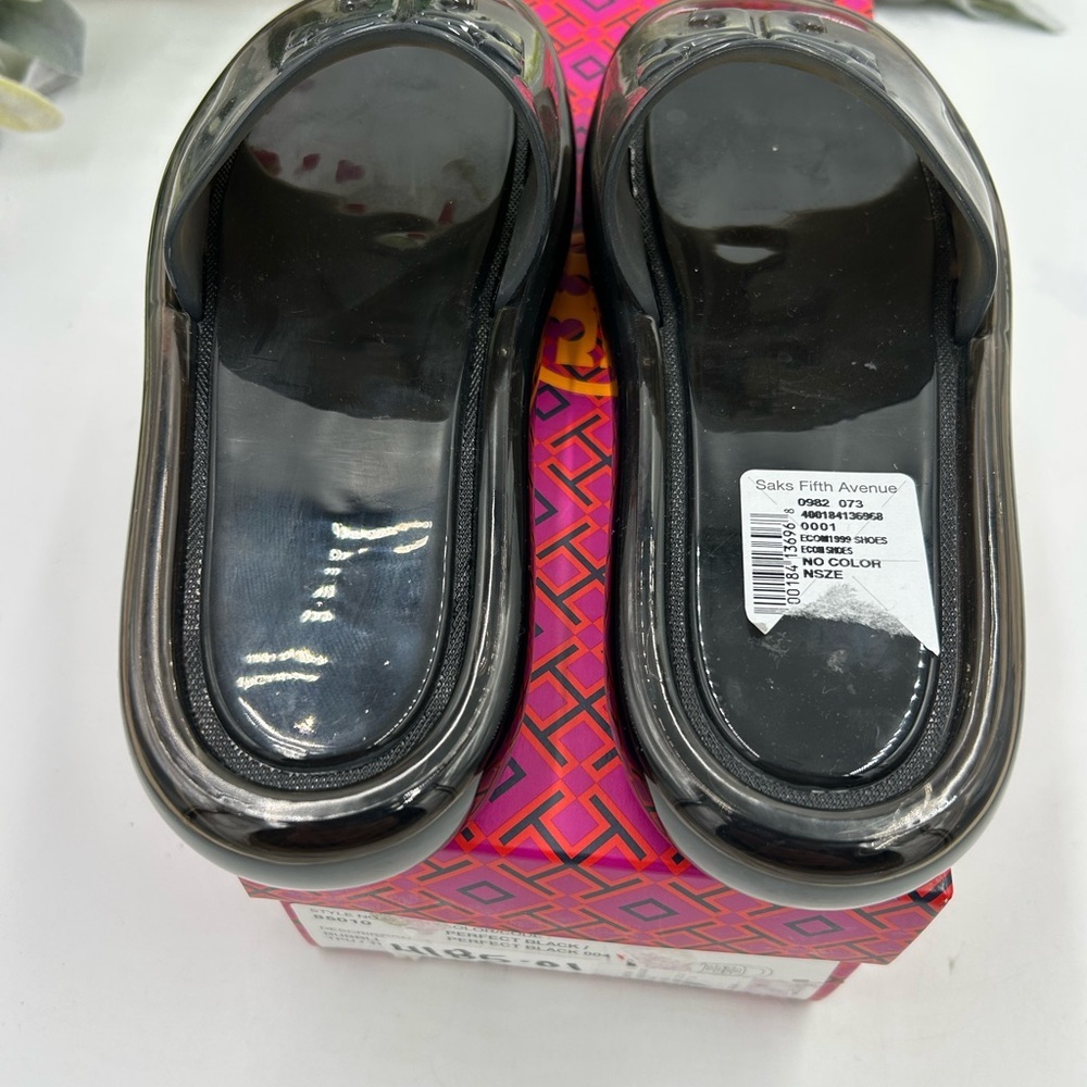 Women's Tory Burch bubble jelly slide sandal size 7 - Picture 6 of 7